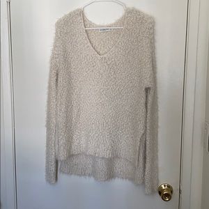 Beige knit sweater